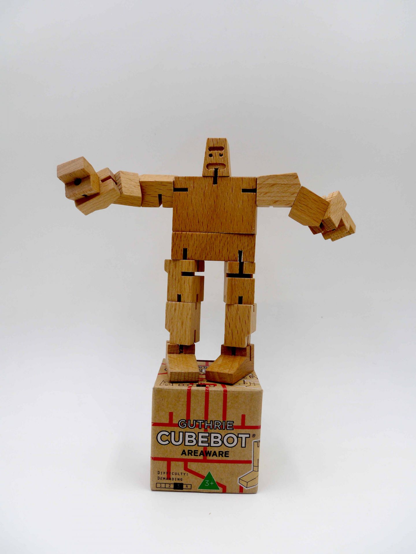 > cubebot木质机器人(小)